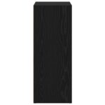 vidaXL Regál na knihy Čierny dub 60 x 30 x 76.5 cm Kompozitné drevo – Obrázok 5