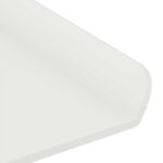 vidaXL Stenná polica s poličkou Nástenný 2 pcs Biela 30 x 9 x 2,5 cm – Obrázok 9