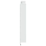 vidaXL Čelo postele so stroboskopom Biely 140 x 16,5 x 103,5 cm – Obrázok 6