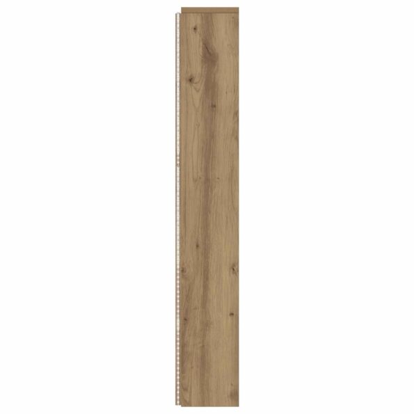 vidaXL Čelo postele so stroboskopom Remeselný Dub Kompozitné drevo – Obrázok 6