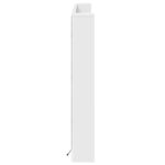 vidaXL Čelo postele so stroboskopom Biela 180 x 16,5 x 103,5 cm – Obrázok 6