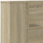 vidaXL Čelo postele so stroboskopom Sonoma 180 x 16,5 x 103,5 cm – Obrázok 8