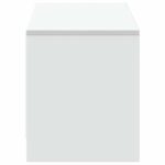 vidaXL TV skrinka s LED Biela 140 x 34 x 40 cm Kompozitné drevo – Obrázok 6
