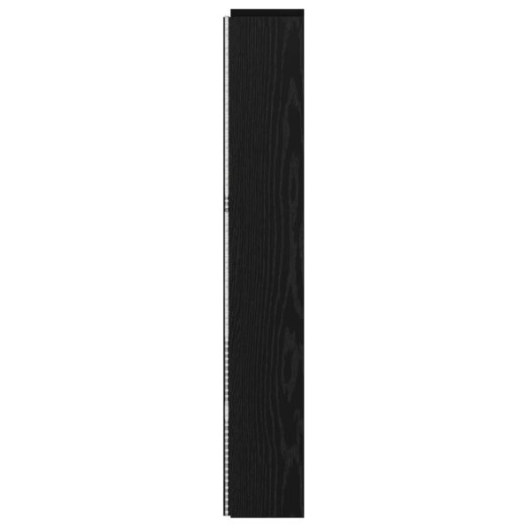 vidaXL Čelo postele so stroboskopom Čierny dub 140 x 16,5 x 103,5 cm – Obrázok 6