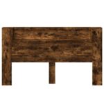 vidaXL Čelo postele so stroboskopom Údený Dub 180 x 16,5 x 103,5 cm – Obrázok 5