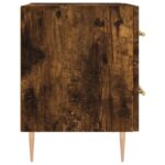 vidaXL Nočný stolík dymový dub 40x35x47,5 cm kompozitné drevo – Obrázok 7