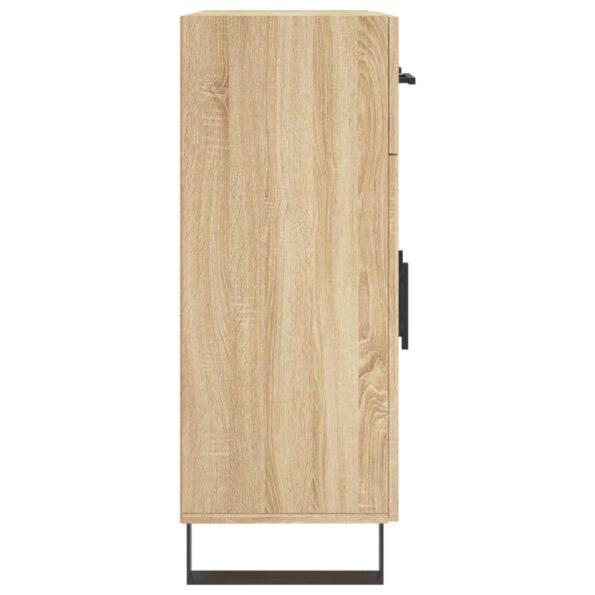 vidaXL Komoda dub sonoma 69,5x34x90 cm kompozitné drevo – Obrázok 7