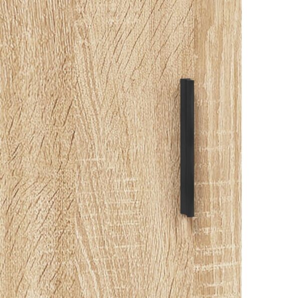 vidaXL Komoda dub sonoma 90x34x80 cm kompozitné drevo – Obrázok 10