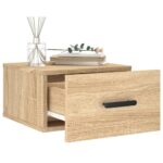 vidaXL Nástenné nočné stolíky 2 ks dub sonoma 35x35x20 cm – Obrázok 4