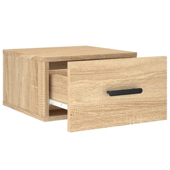 vidaXL Nástenné nočné stolíky 2 ks dub sonoma 35x35x20 cm – Obrázok 7