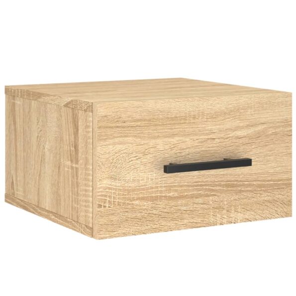 vidaXL Nástenné nočné stolíky 2 ks dub sonoma 35x35x20 cm – Obrázok 5