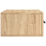 vidaXL Nástenné nočné stolíky 2 ks dub sonoma 35x35x20 cm – Obrázok 8
