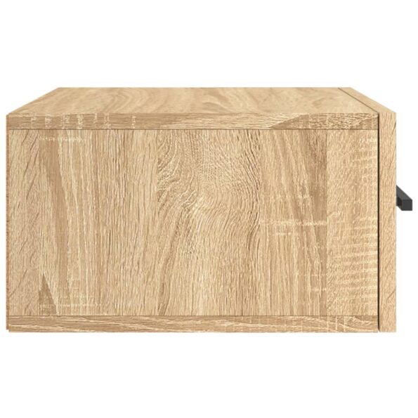 vidaXL Nástenné nočné stolíky 2 ks dub sonoma 35x35x20 cm – Obrázok 8