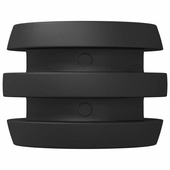 vidaXL Stôl na futbalové bumpry 3 x 3 x 2 cm tyč 16 pcs Čierna – Obrázok 2