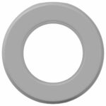 vidaXL Futbalové ložiská pre stôl 10 pcs Čierna 3 x 3 x 1,4 cm Plast – Obrázok 2