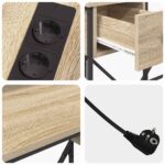 vidaXL Stôl dub sonoma 120 x 79 x 86.5 cm Kompozitné drevo – Obrázok 11