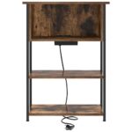 vidaXL Nočný stolík Dymová dub 55 x 31 x 76 cm Kompozitné drevo – Obrázok 5