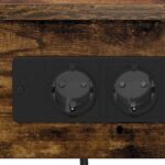 vidaXL Nočný stolík Dymová dub 41 x 31 x 51 cm Kompozitné drevo – Obrázok 8