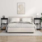 vidaXL Nočný stolík s nabíjacou stanicou Čierny dub Kompozitné drevo – Obrázok 4