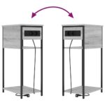 vidaXL Nočný stolík Sivý dub sonoma 28.1 x 40.9 x 75 cm – Obrázok 13