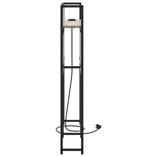 vidaXL Úložné čelo s čelnou doskou dub sonoma 75 cm Kompozitné drevo – Obrázok 5