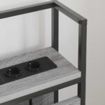 vidaXL Úložné čelo s úložiskom Sivý dub sonoma 75 cm Kompozitné drevo – Obrázok 12