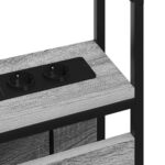 vidaXL Úložné čelo s úložiskom Sivý dub sonoma 75 cm Kompozitné drevo – Obrázok 7