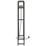 vidaXL Úložné čelo s čelnou doskou Hnedý dub 75 cm Kompozitné drevo – Obrázok 5