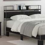 vidaXL Úložné čelo s čelnou doskou s úložiskom Čierny dub 135 cm Kompozitné drevo