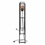 vidaXL Úložné čelo s čelnou doskou s úložiskom Tmavý dub 180 cm Kompozitné drevo – Obrázok 6