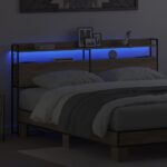 vidaXL Úložné čelo dub sonoma 180 cm Kompozitné drevo – Obrázok 4