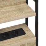 vidaXL Úložné čelo dub sonoma 180 cm Kompozitné drevo – Obrázok 9