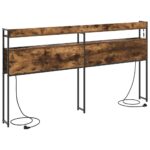 vidaXL Úložné čelo Tmavý dub 180 cm Kompozitné drevo – Obrázok 8