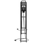 vidaXL Úložné čelo Čierny dub 200 cm Kompozitné drevo – Obrázok 7