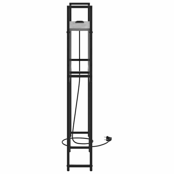 vidaXL Úložné čelo Sivý dub sonoma 75 cm Kompozitné drevo – Obrázok 6