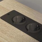 vidaXL Kancelársky kabinet dub sonoma 60 x 46 x 67 cm Kompozitné drevo – Obrázok 5