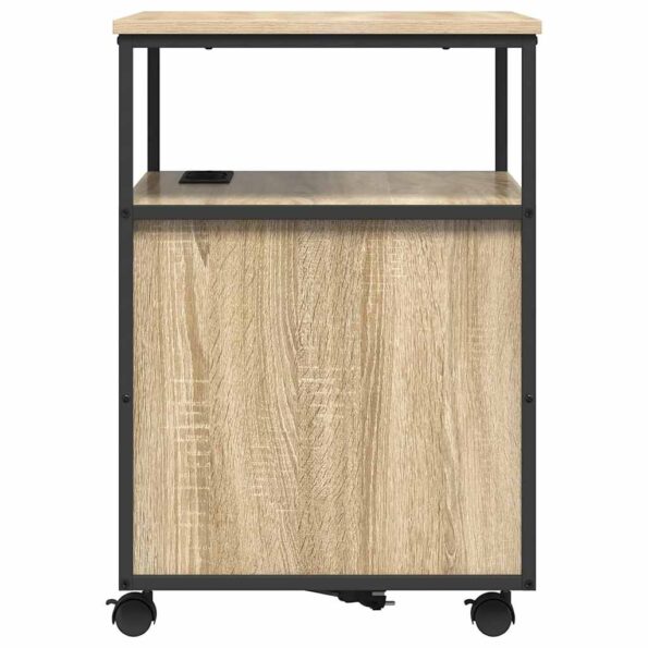 vidaXL Kancelársky kabinet dub sonoma 60 x 46 x 67 cm Kompozitné drevo – Obrázok 8