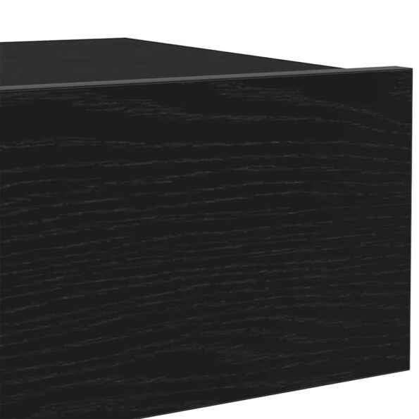 vidaXL TV skrinka s LED svetlami, čierny dub 60x35x15,5 cm – Obrázok 11