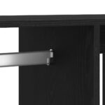 vidaXL Šatník čierny dub 80x40x110 cm, imitácia dreva – Obrázok 8