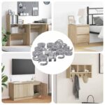 vidaXL Matice s kamlockom 4000 pcs Strieborná Oceľ