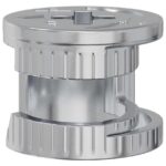 vidaXL Matice s kamlockom 4000 pcs Strieborná Oceľ – Obrázok 3