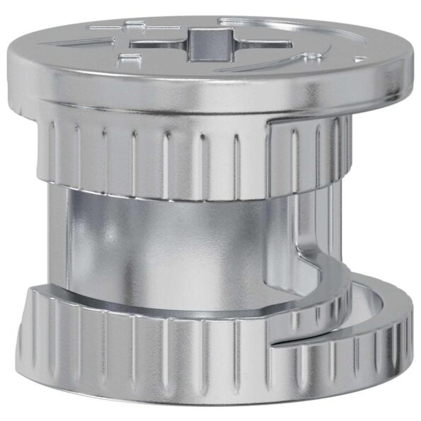 vidaXL Matice s kamlockom 4000 pcs Strieborná Oceľ – Obrázok 3