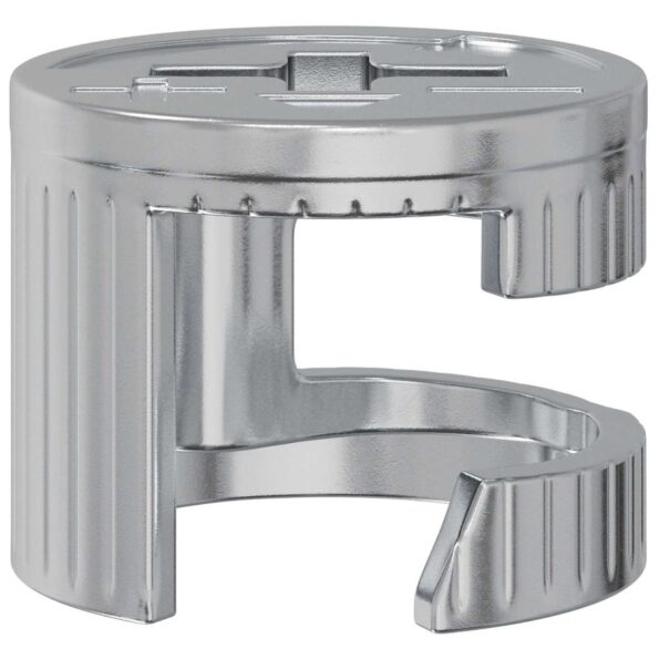 vidaXL Matice s kamlockom 4000 pcs Strieborná Oceľ – Obrázok 4