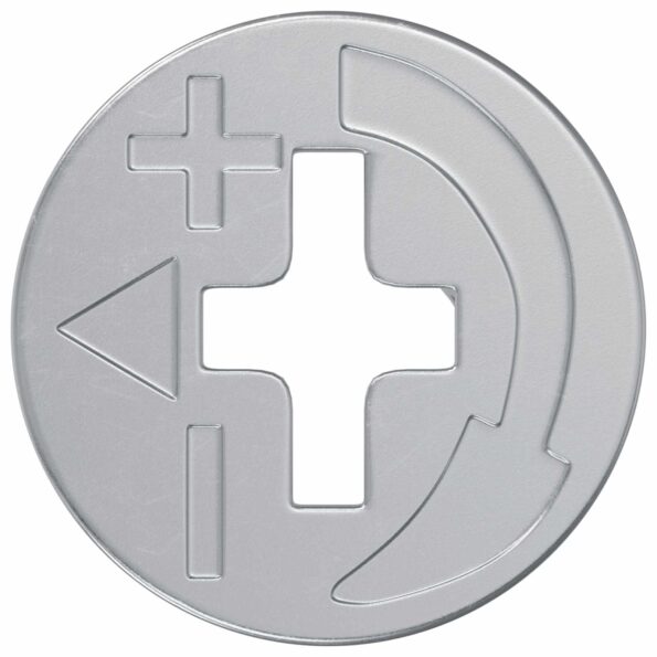 vidaXL Matice s kamlockom 4000 pcs Strieborná Oceľ – Obrázok 5