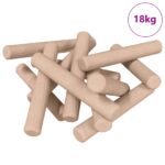 vidaXL Drevené kolíky 24000 pcs Hnedá Drevený masív – Obrázok 2