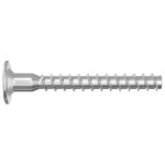 vidaXL Potvrdené skrutky 2 pcs Strieborná Ø5 x 40 mm Kov – Obrázok 4