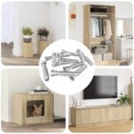 vidaXL Hlava skrutky s krytom 2900 pcs Strieborná Oceľ