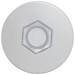 vidaXL Potvrdené skrutky 2 pcs Strieborná Kov – Obrázok 3