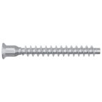 vidaXL Potvrdené skrutky 2 pcs Strieborná Ø7 x 58 mm Kov – Obrázok 4