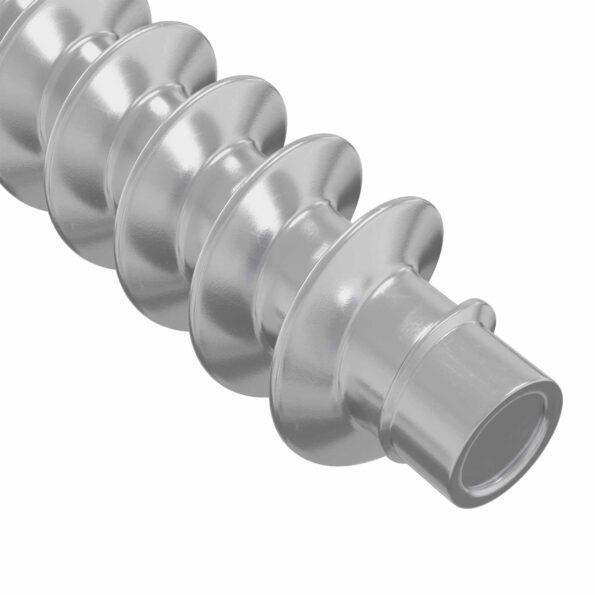 vidaXL Potvrdené skrutky 2 pcs Strieborná Ø7 x 58 mm Kov – Obrázok 5